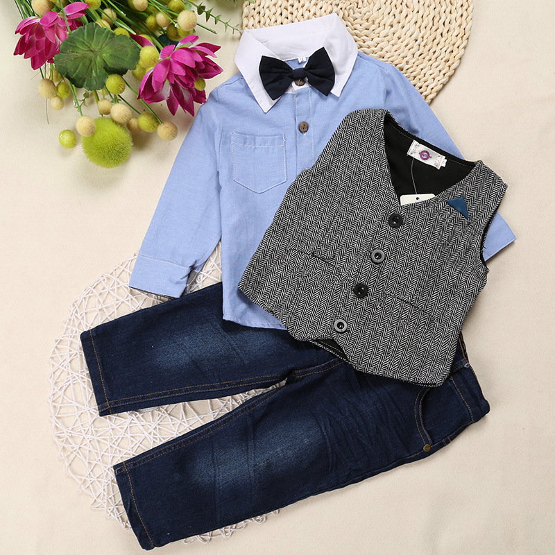 F68128 gentleman cowboy children s clothes